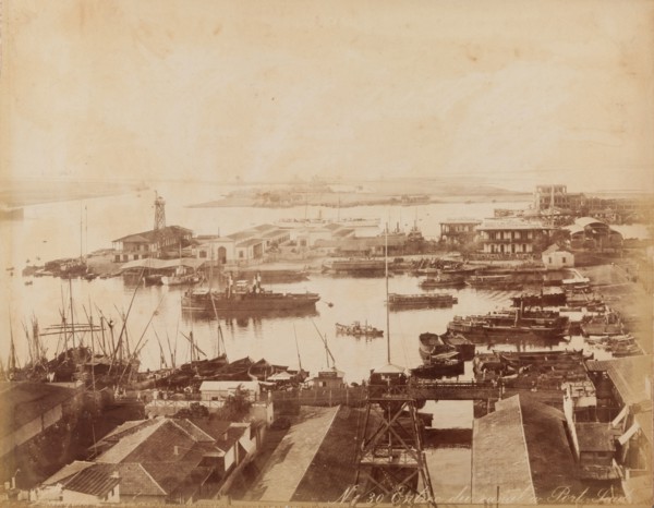 View of Port Said, Suez Canal