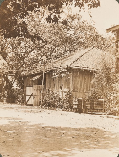 Road to boat sheds, Bombay