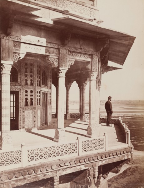 View from the Samman Burj, Agra