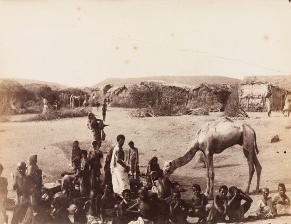 Village scene, Aden