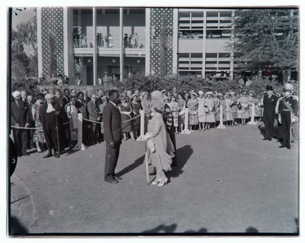 Queen Mother visit to East Africa