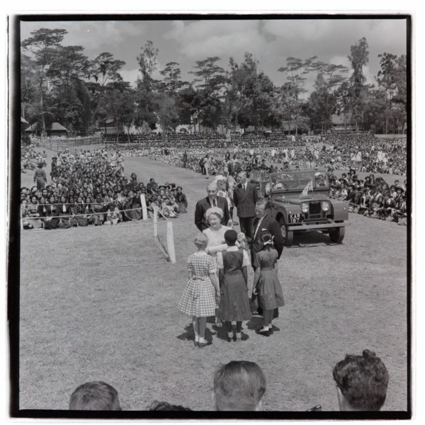 HM the Queen Mother at Mitchell Park