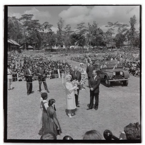 HM the Queen Mother at Mitchell Park