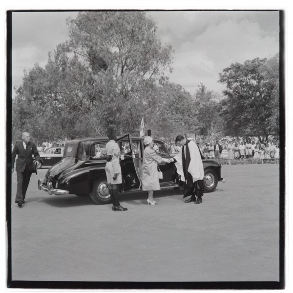 HM the Queen Mother at All Saints Cathedral, Nairobi