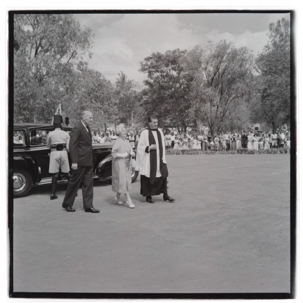 HM the Queen Mother at All Saints Cathedral, Nairobi