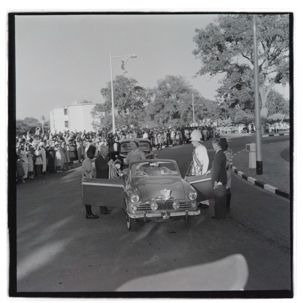 Queen Mother visit to Mombasa