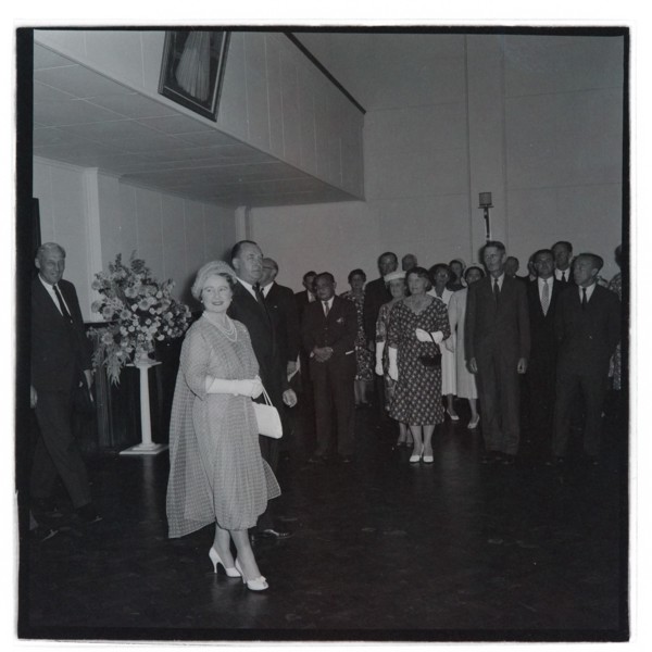 HM the Queen Mother at County Hall, Nairobi