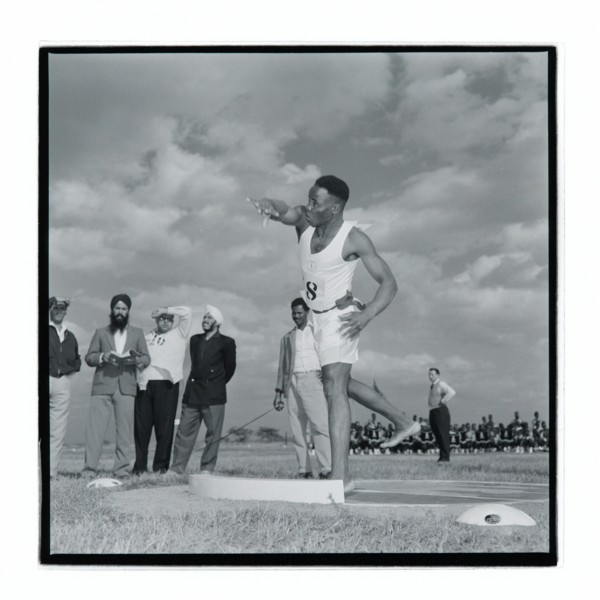 Post Office sports competition shot put