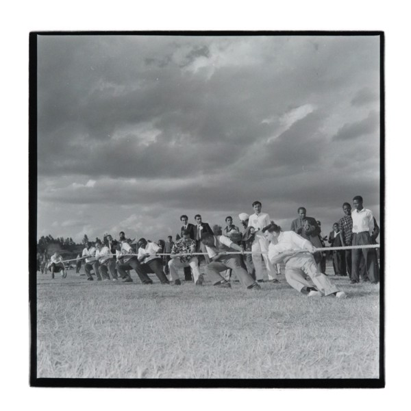 Post Office sports competition tug of war
