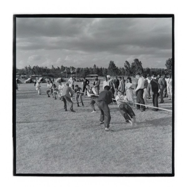Post Office sports competition tug of war