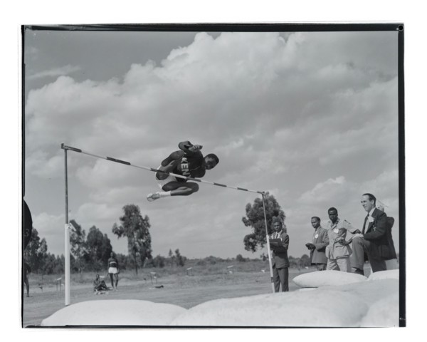 Post Office sports competition high jump