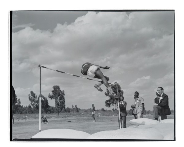 Post Office sports competition high jump