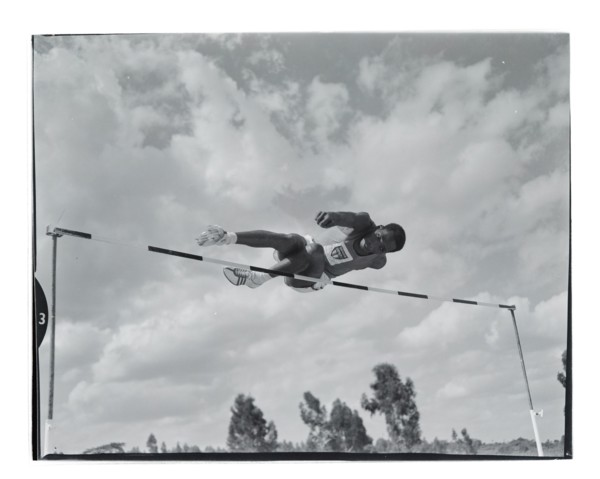 Post Office sports competition high jump
