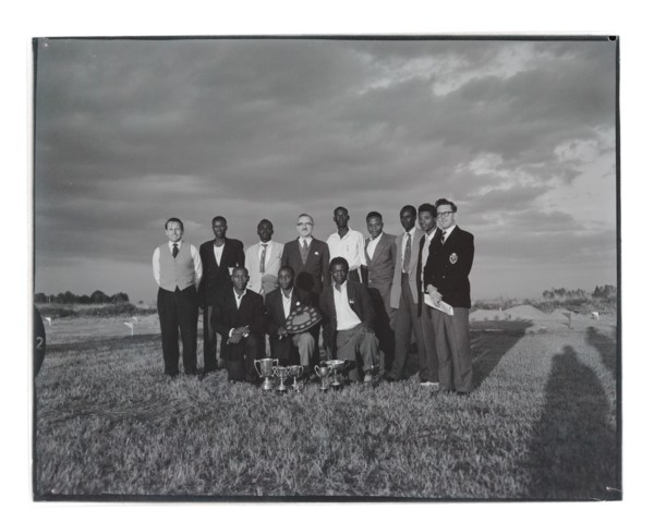 Post Office sports competition, officials and prizewinners