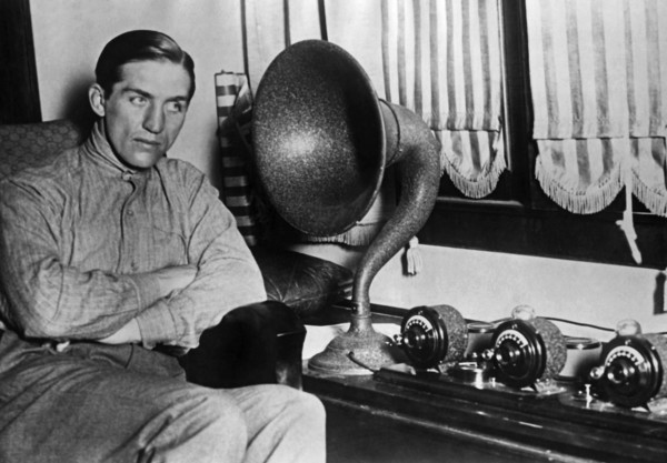 Boxer Georges Carpentier Relaxes