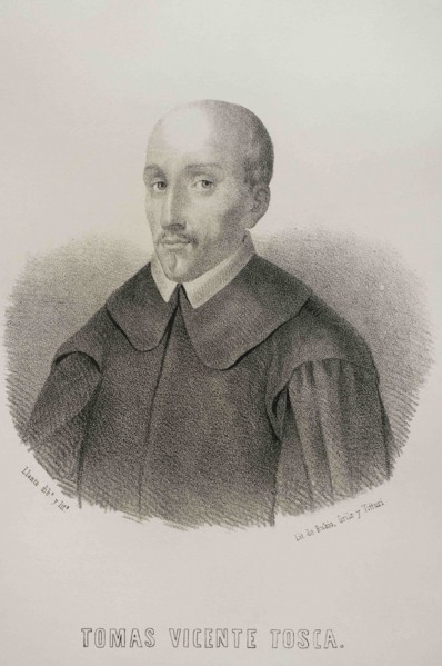 Tomas Vicente Tosca y Masco (1651-1723). Spanish architect, mathematician, theologian and