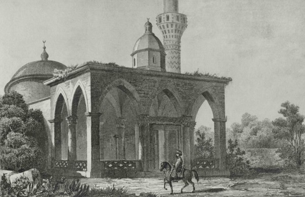 Ottoman Empire. Turkey. Nicea (today Iznik). Nicea church. Engraving by Lemaitre, Preaux and E.