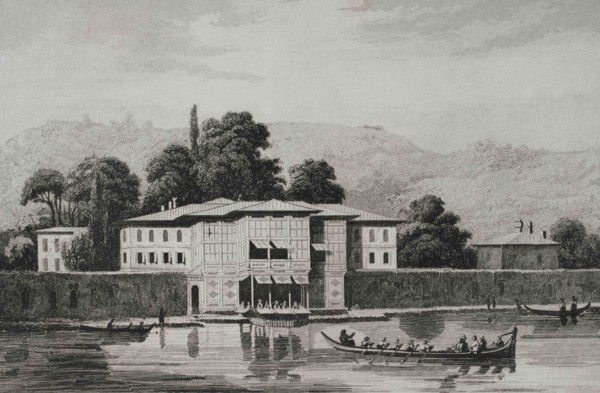 Ottoman Empire. Turkey. Constantinople (today Istanbul). Kiosk of the Grand Seigneur at Bebek, at