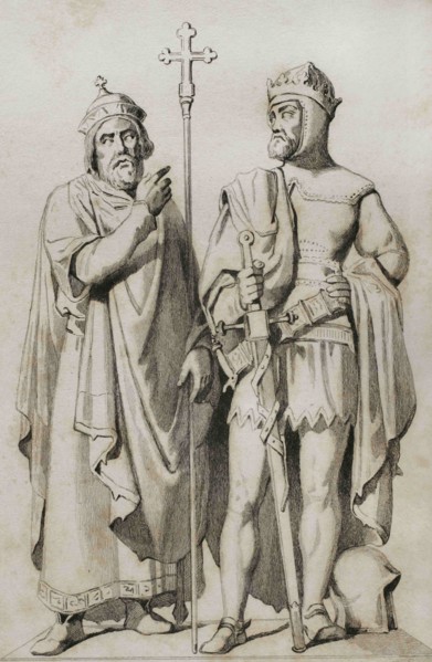 Mieszko I of Poland (935-992). Piast prince or duke of Poland from c.963. Boleslaw I the Brave