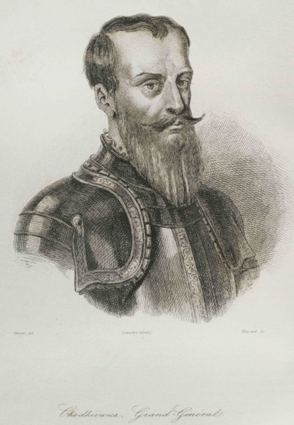Jan Karol Chodkiewicz (1560-1621). Military commander of the  Polish-Lithuanian Commonwealth army.