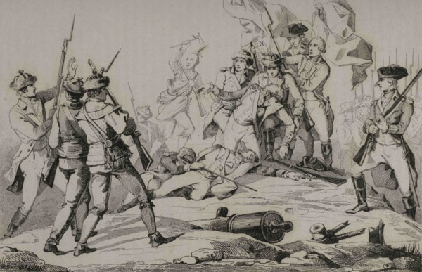 American Revolutionary War (1775-1783). Invasion of Canada, 1775. Patriot army, led by Colonel