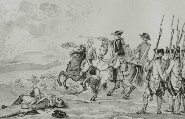 American War of Independence. Revolution of the Thirteen Colonies. Anglo-Spanish War (1779-1783).