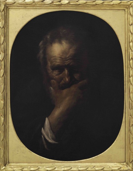 Heraclitus of Ephesus (544-484 BC). Greek philosopher. Portrait of Heraclitus the Philosopher, ca