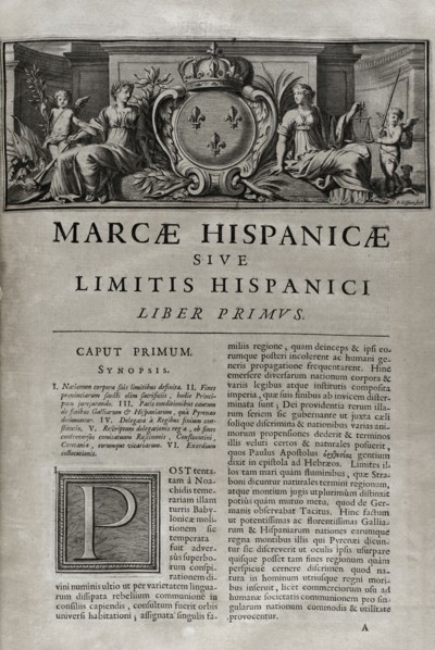Marca Hispanica sive limitis hispanici. First Book. "Marca Hispanica sive limes hispanicus". Book