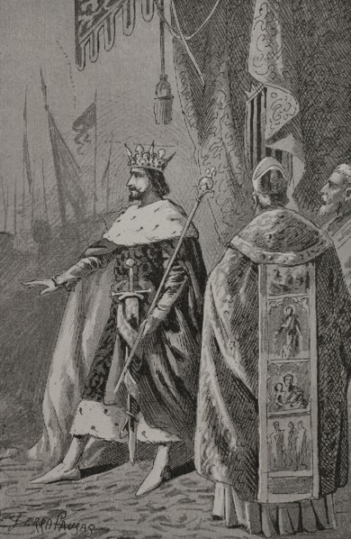 Peter III of Aragon (1240-1285), so-called ""the Great"". King of Aragon, Valencia (as Peter I) and