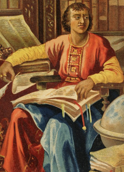 Alfonso X of Castile, called ""The Wise"" (1221-1284). King of Castile and Leon. Portrait. Detail.