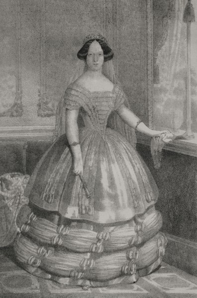 Sophie of Sweden (1801-1865). Princess of Sweden and Grand Duchess consort of Baden (1830-1852), by