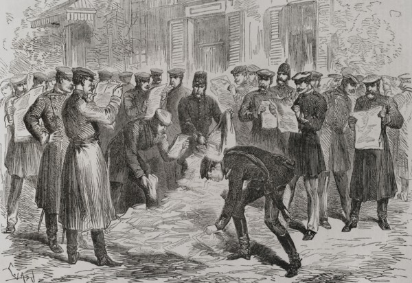 Franco-Prussian War (1870-1871). Siege of Paris (19 September 1870 to 28 January 1871). Fall of a