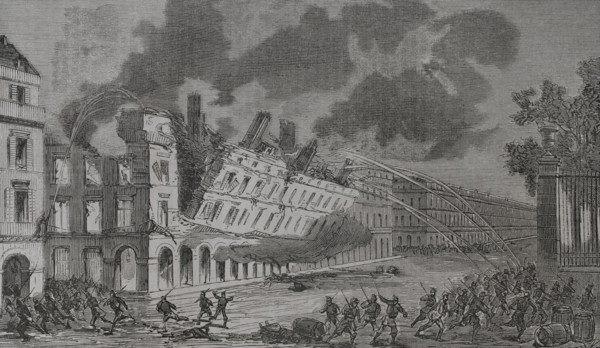 France. Paris Commune. Popular revolutionary movement that took power in Paris from 18 March to 28