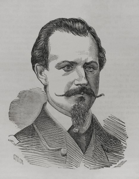 Jaroslaw Dombrowski (1836-1871). Polish nobleman and military officer who served in the Imperial