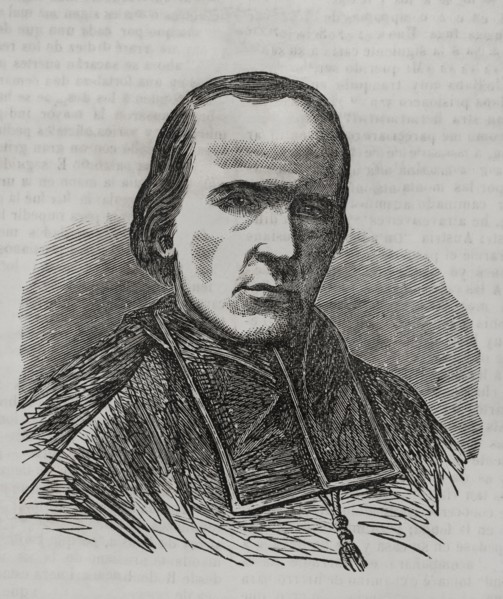 Georges Darboy (1813-1871). Catholic priest, bishop of Nancy, archbishop of Paris and