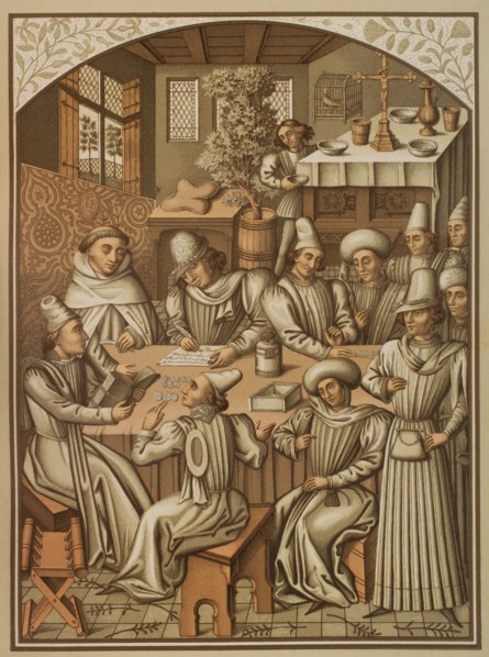 Settlement of accounts by the Brotherhood of ""Charite-Dieu and Notre-Dame of the Recovery of