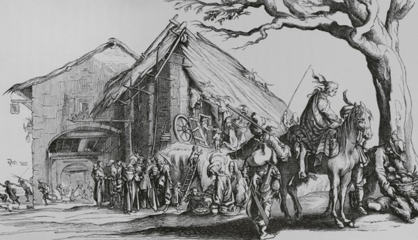 The stopping place of the gypsies: the fortune-tellers (La halte des bohemiens: les diseuses de