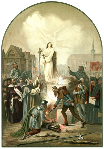 Joan Burned at Stake
