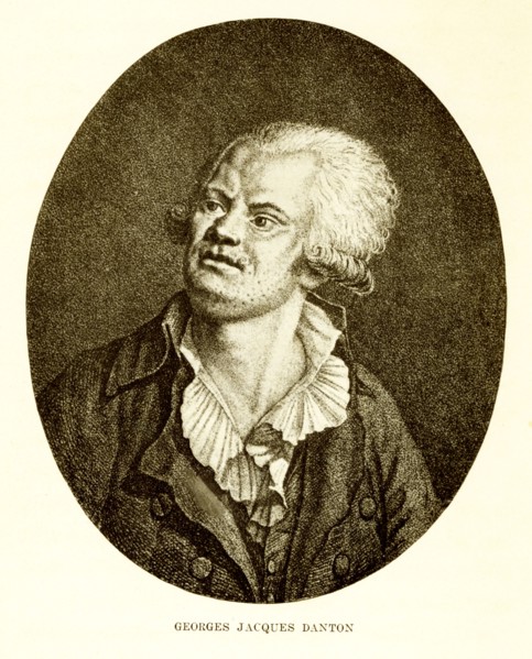 George Jacques Danton (1759 -1794) was a leading figure in the early stages of the French