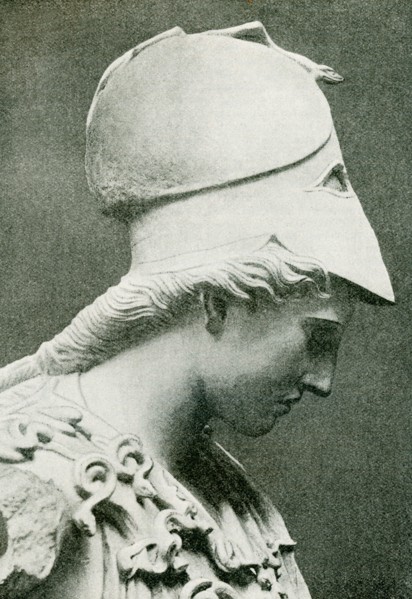 This photo dates to 1897 or earlier and shows the Pallas of Velletri, which is housed in Munich.