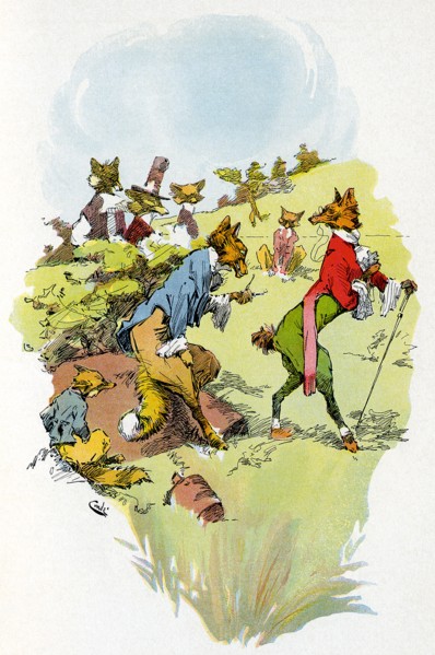 J.M. Conde illustrated the tales of the legendary Greek fablist Aesop, including the story of the