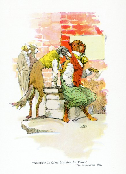J.M. Conde illustrated the tales of the legendary Greek fablist Aesop, including the story of the