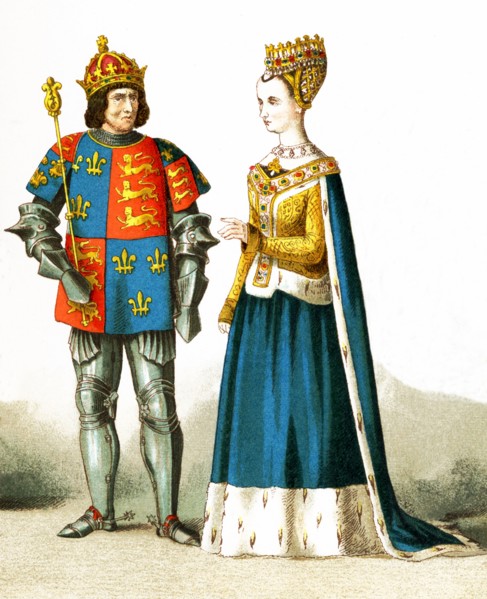 This illustration shows England's King Richard III (1483-1485) who was killed on Bosworth Field,