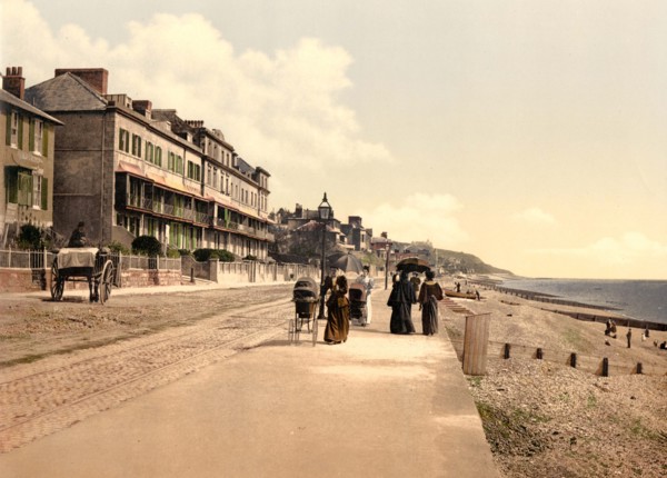 The promenade.