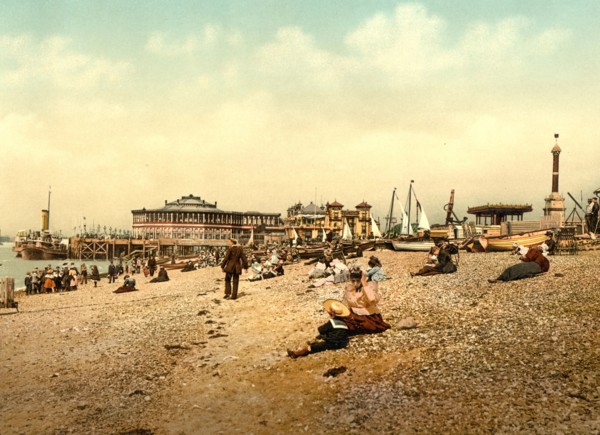 Southsea beach.