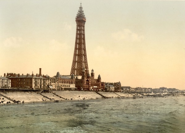 The tower in Blackpool.