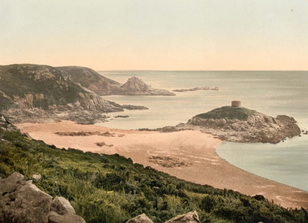 Portelet Bay.