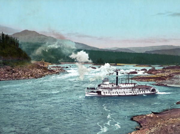 Die Kaskaden des Columbia River.
