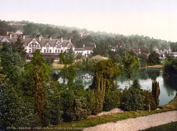 View in gardens.