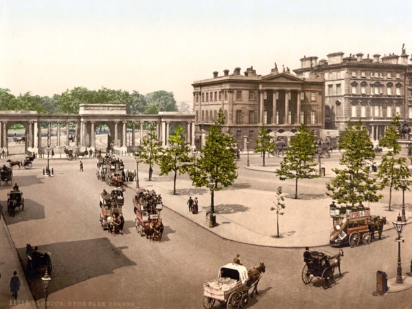 Hyde Park Corner.